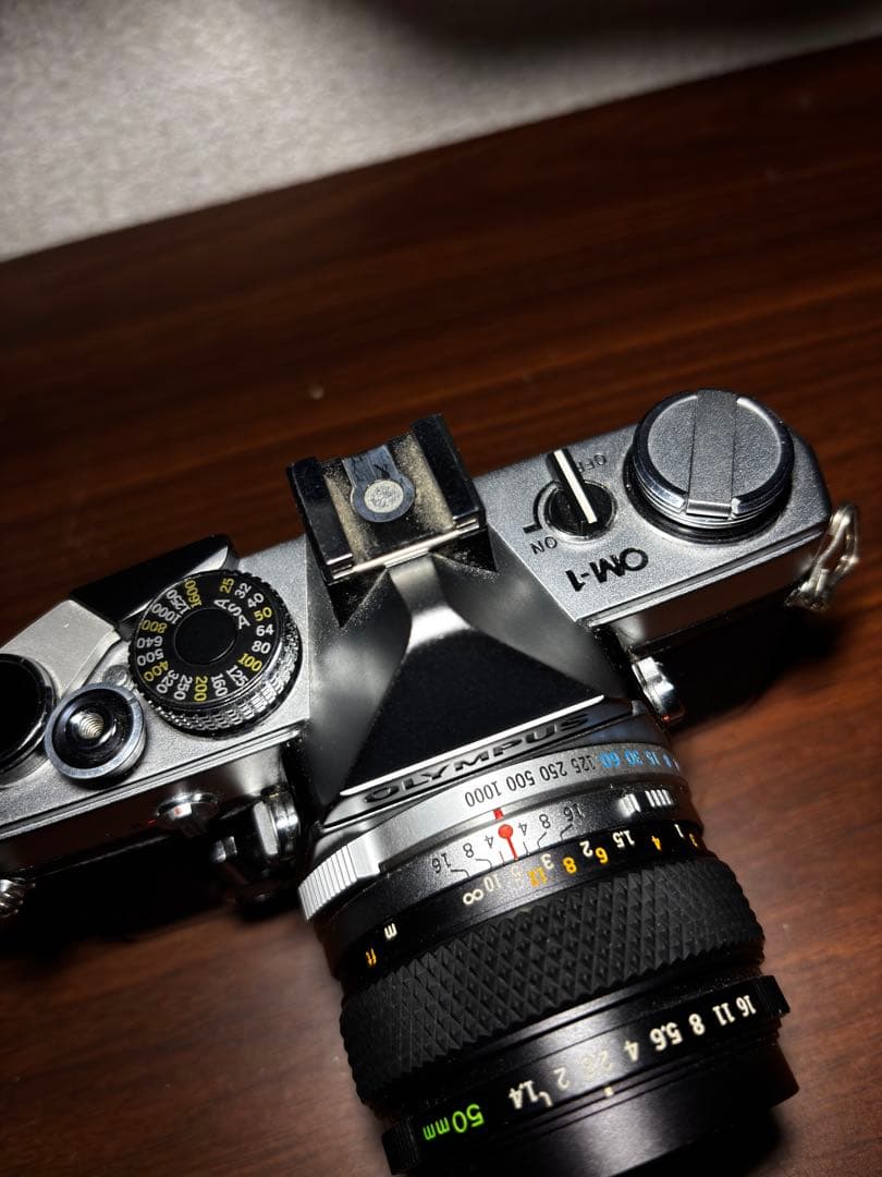 OLYMPUS OM1 zuiko auto-s 50mm f1.4 美品完動品