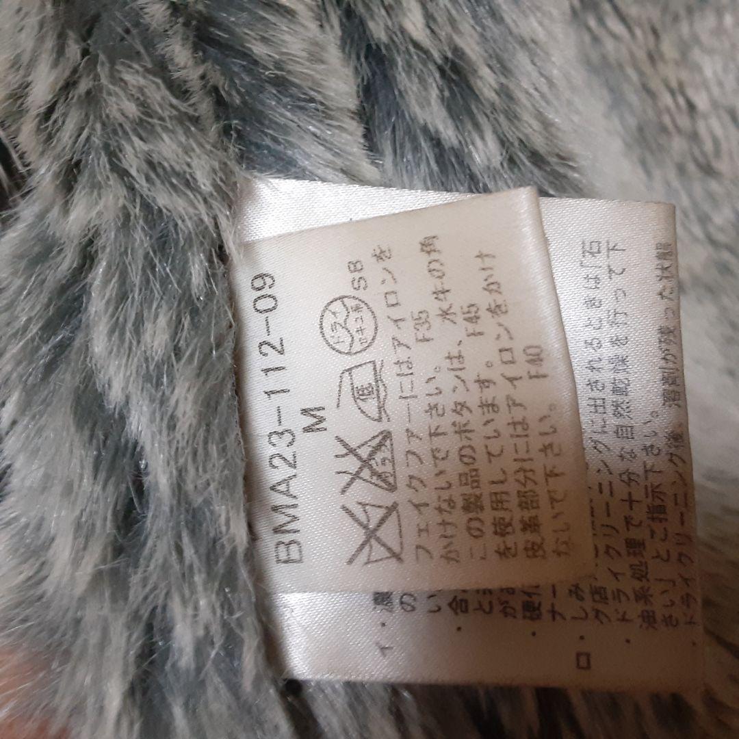 BURBERRYブラックレーベル ダッフルコート ブラック.合成皮革…