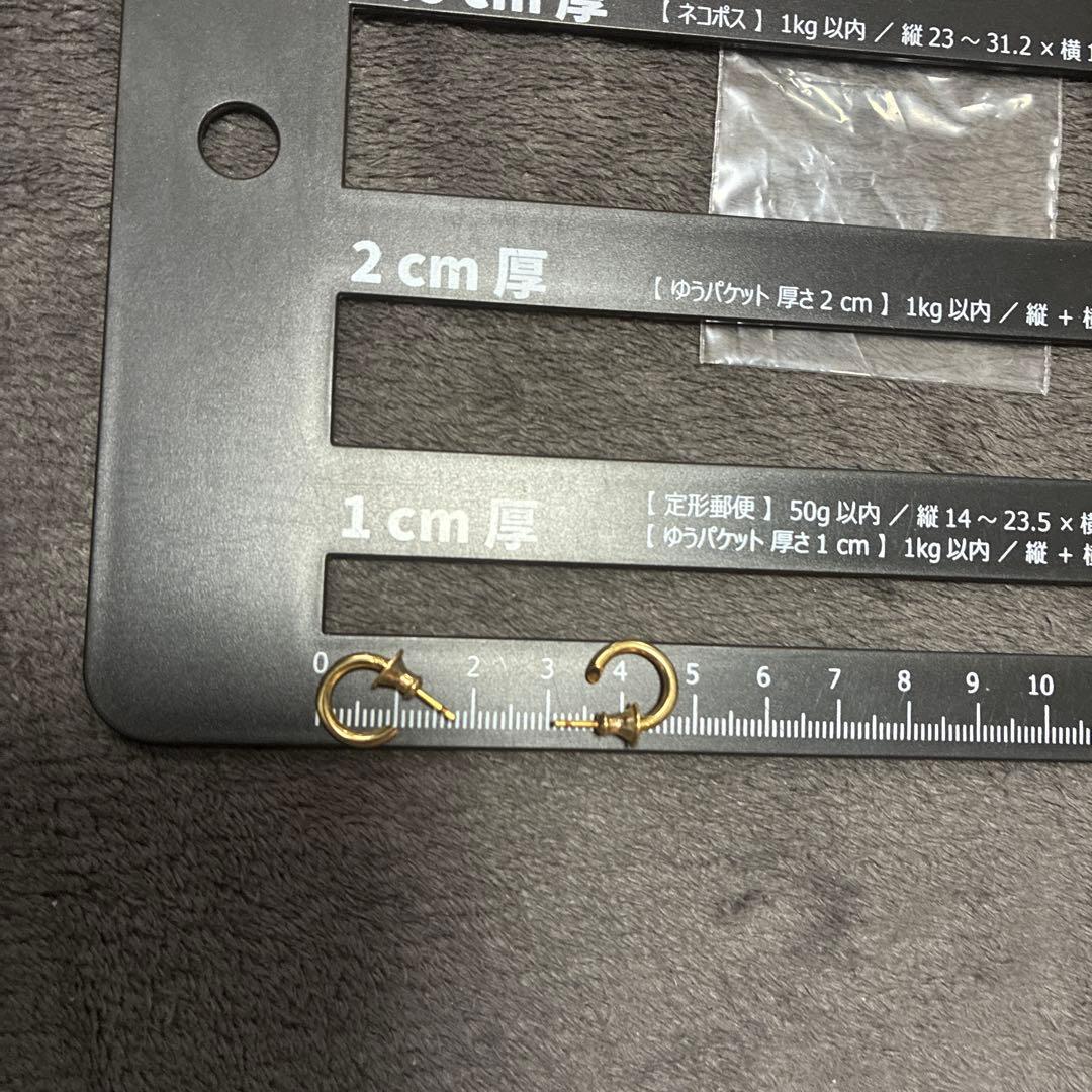 キャリアリング　101 ゴールド　金