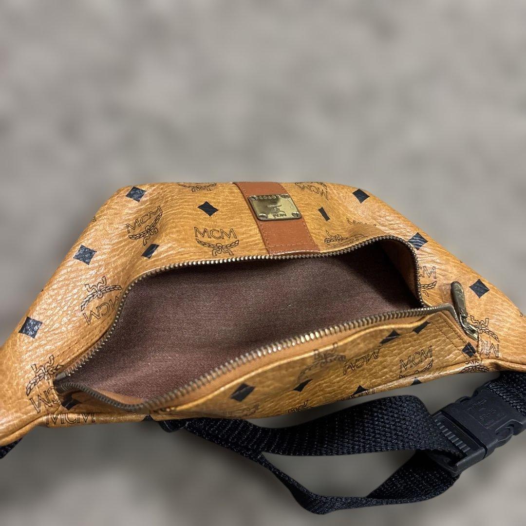 本日限定セール‼️MCM ボディバッグ ブラウン レザー
