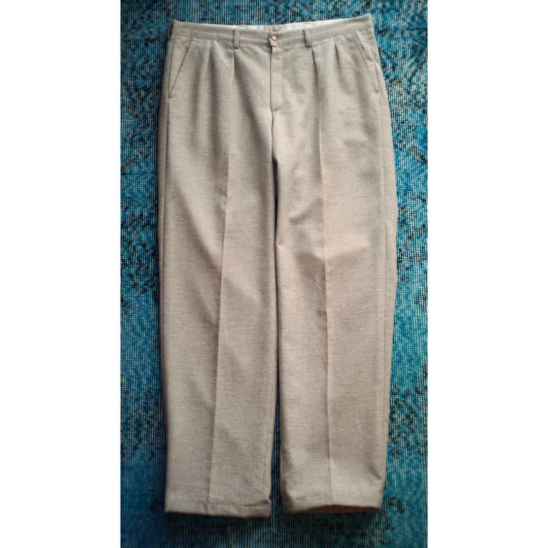 パンツ 70s 80s FINLAND design 2-tuck trousers