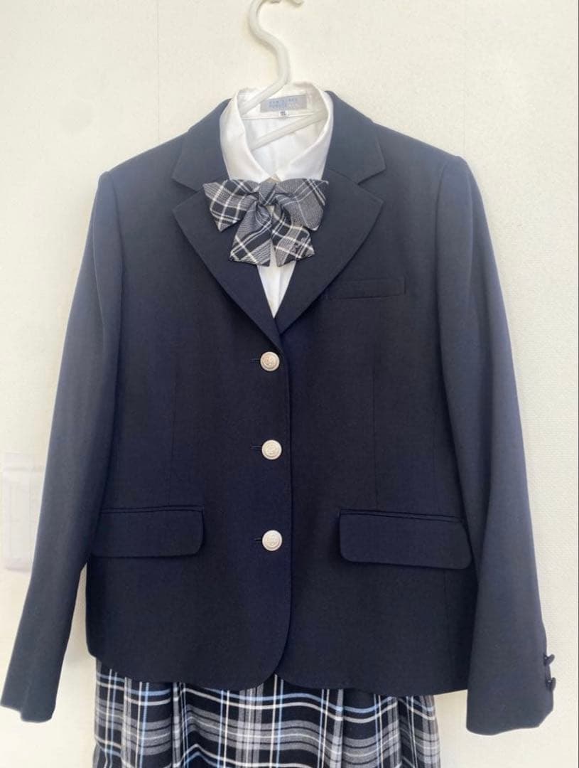 ポンポネットジュニア4点セット（受験、面接、卒業式、ブレザー、スカート）