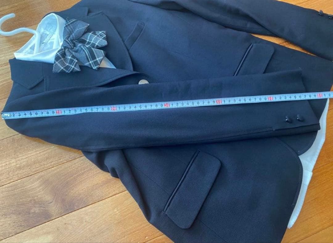 ポンポネットジュニア4点セット（受験、面接、卒業式、ブレザー、スカート）