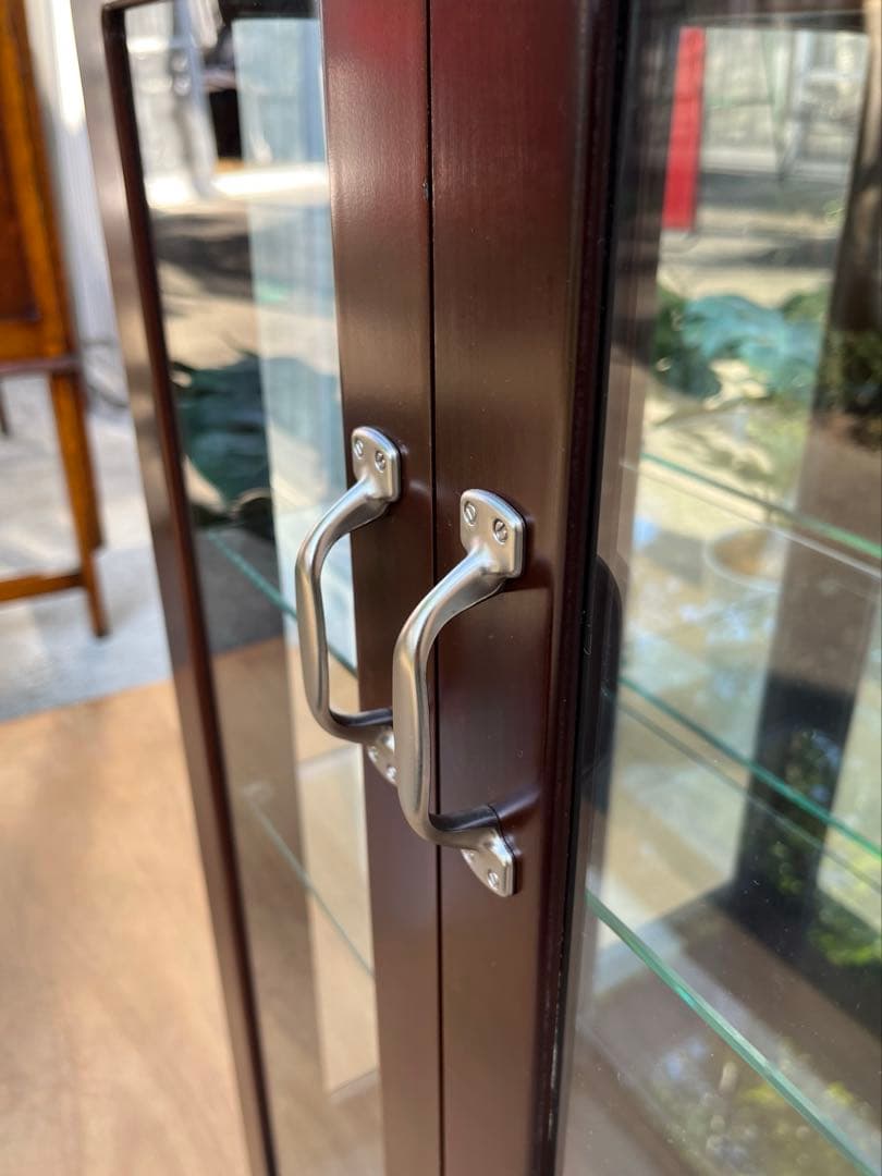 モダン　ショーケース　飾り棚　ガラスケース　キュリオケース　コレクションケース