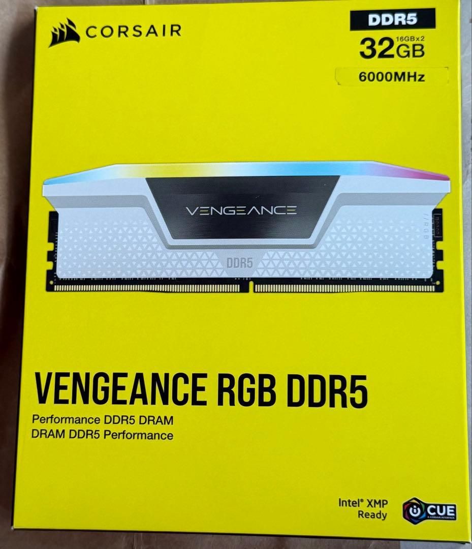 CORSAIR DDR5-6000MHz デスクトップPC用メモリ32GB