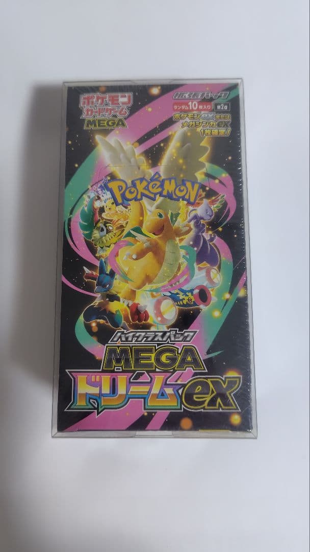 ポケモンカードゲーム MEGAドリームEX　1BOX【シュリンク付き】