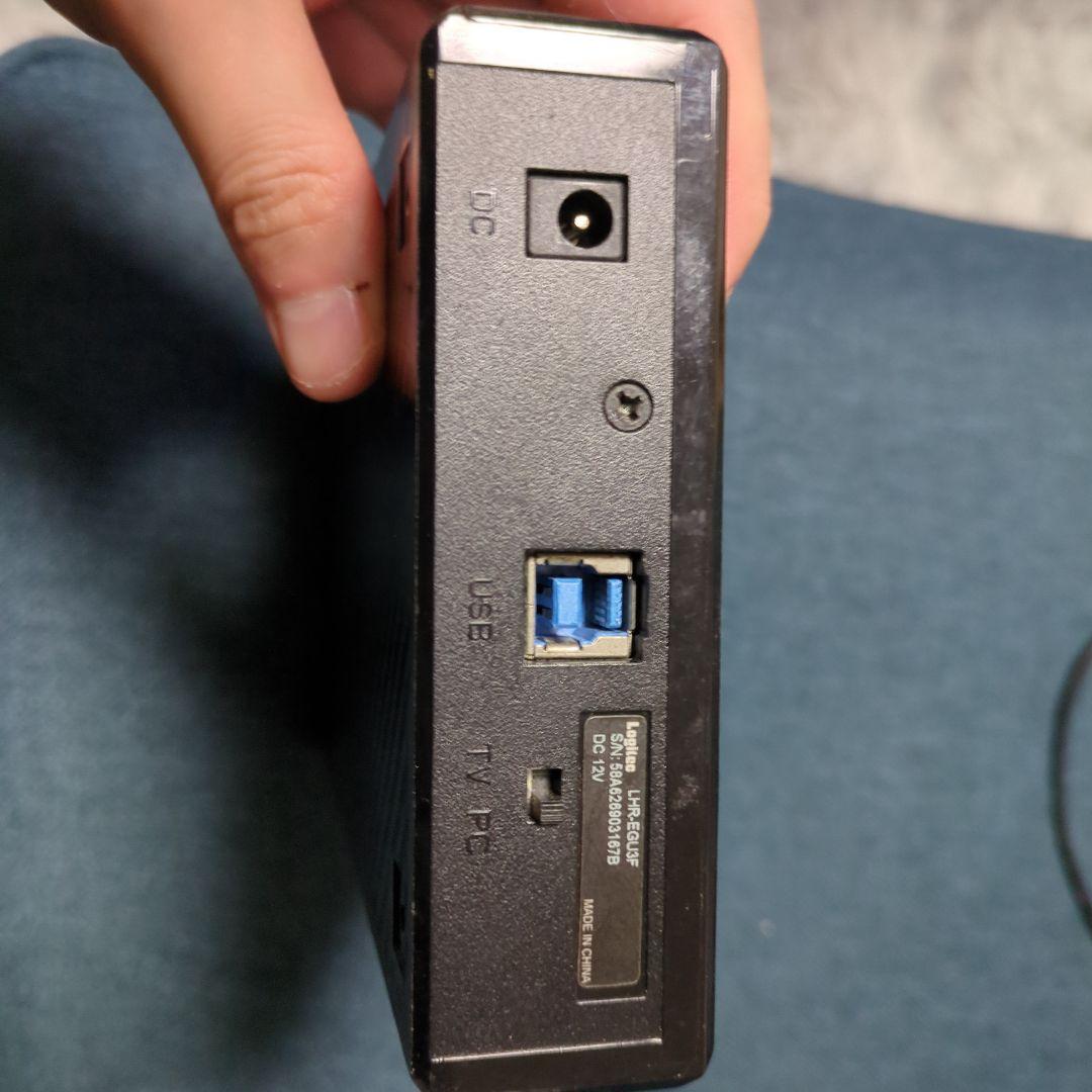 Logitec 外付けHDDドライブ　4TB