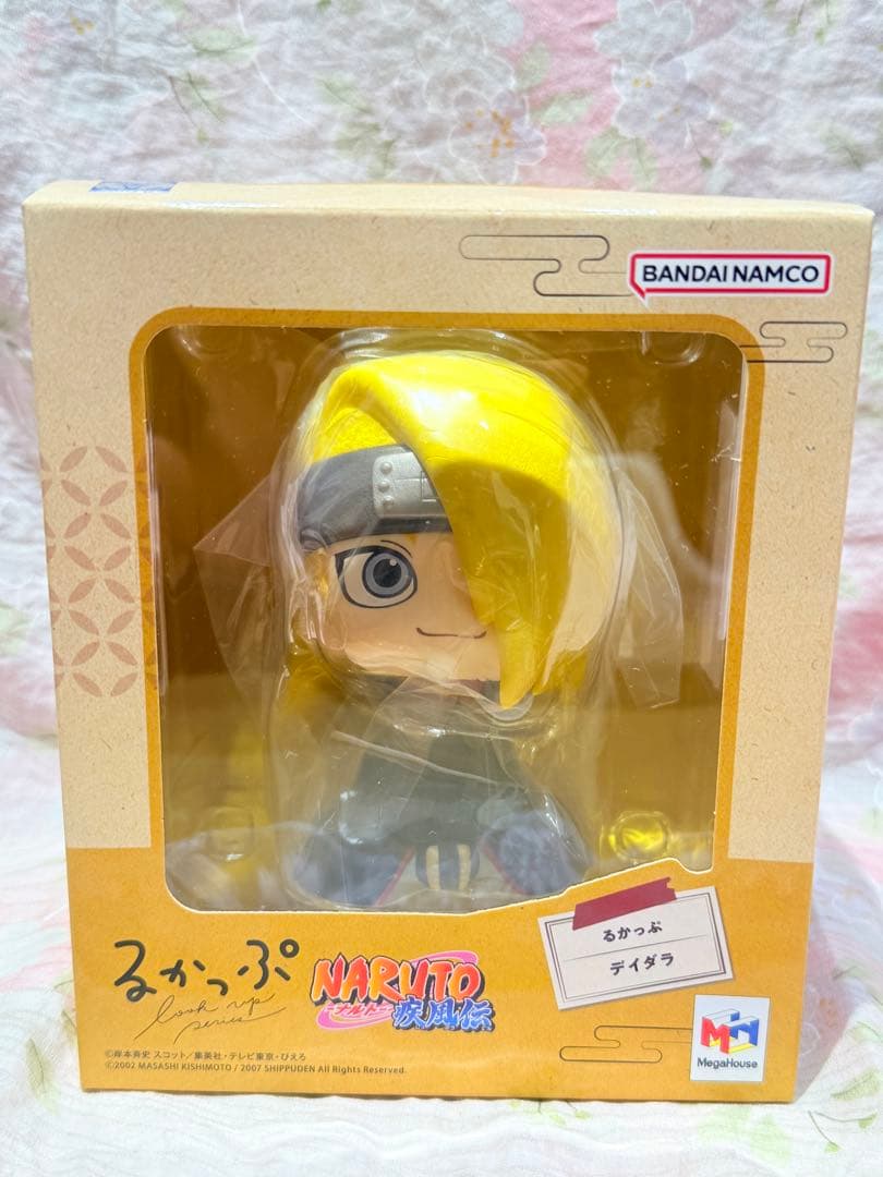 【未開封品】るかっぷ NARUTO-ナルト-疾風伝 サソリ デイダラ 座布団付き