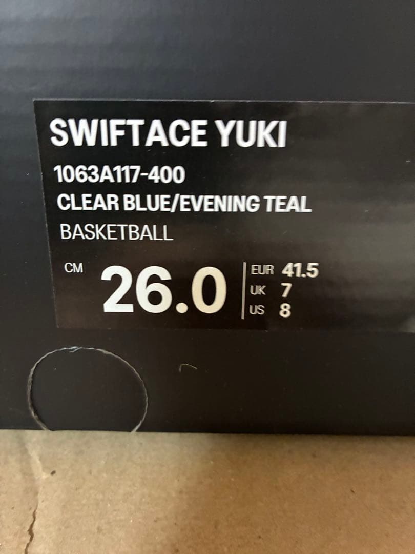 【お値下げ中】ASICS SWIFTACE YUKI 26.0cm 河村勇輝