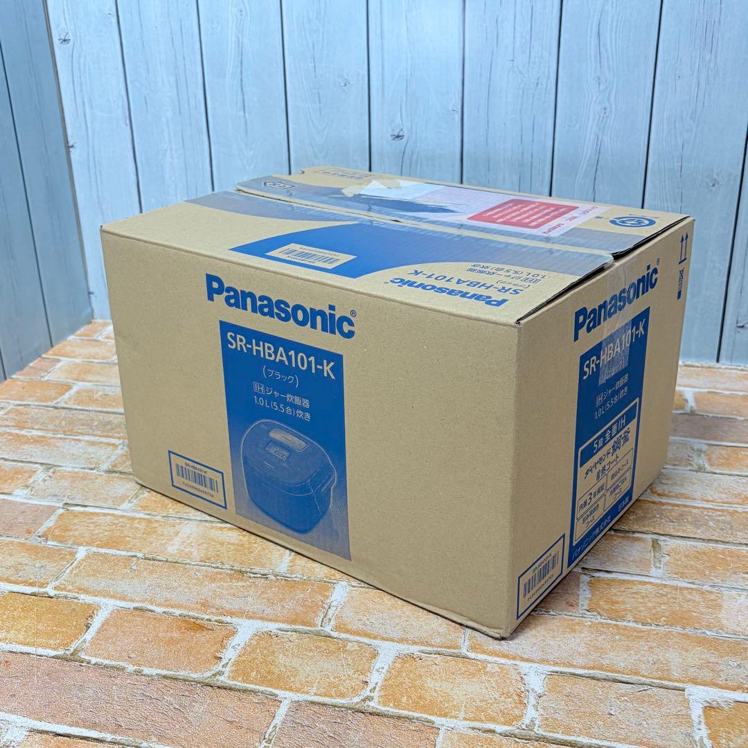 新品 Panasonic パナソニック IHジャー炊飯器 SR-HBA101-K