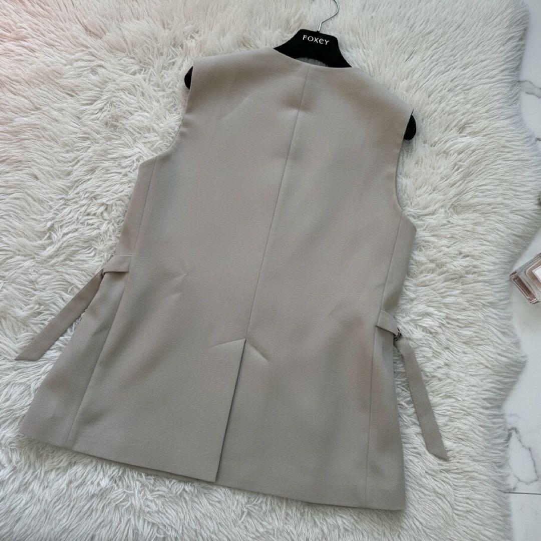 ソージュ SOEJU ソフトオックスノーカラージレ ベスト ベージュ モデラート