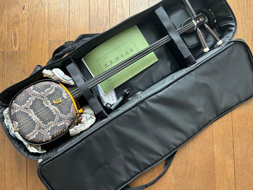 沖縄　三線本体&ソフトケース