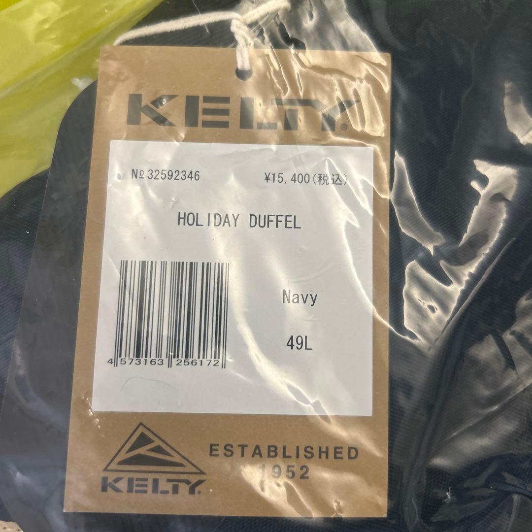 Kelty ホリデーダッフル　ネイビー