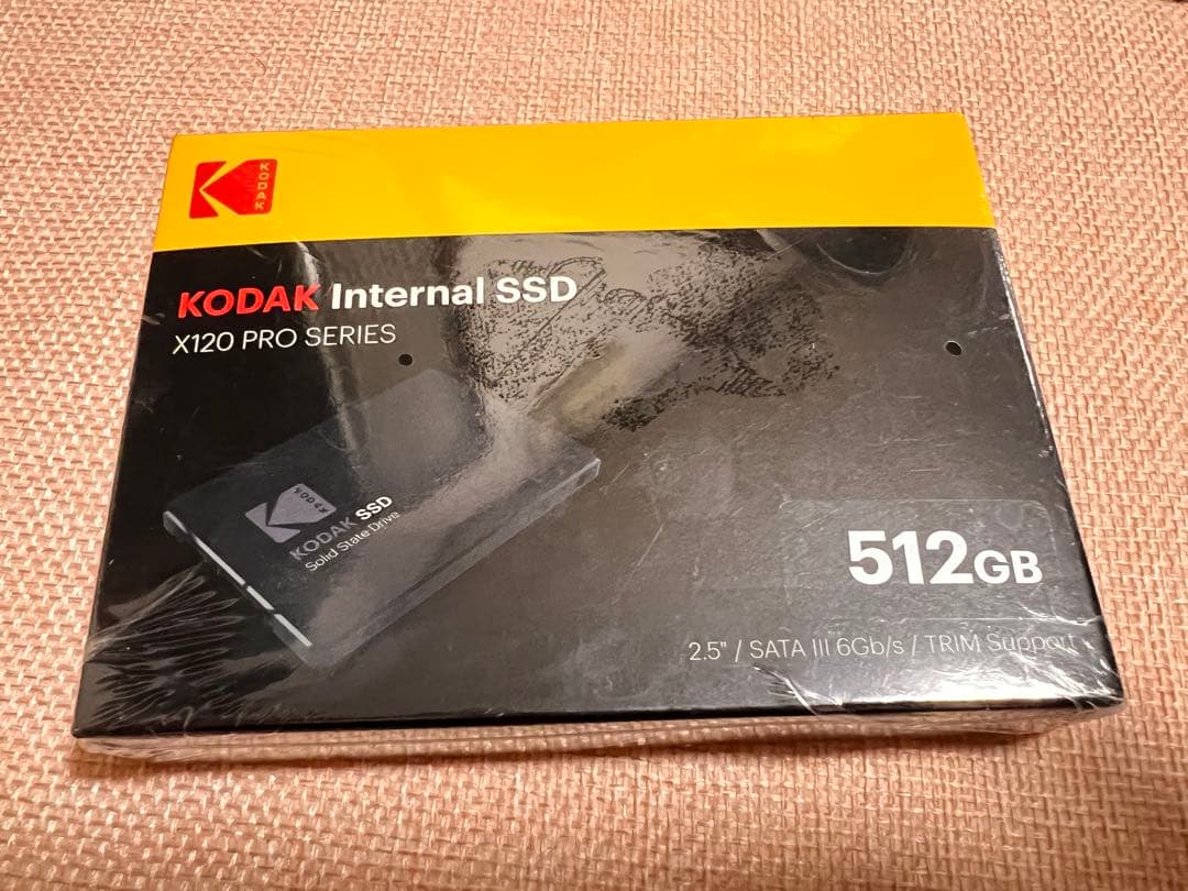 外付けハードディスク・ドライブ KODAK X120 PRO SERIES 512GB SSD