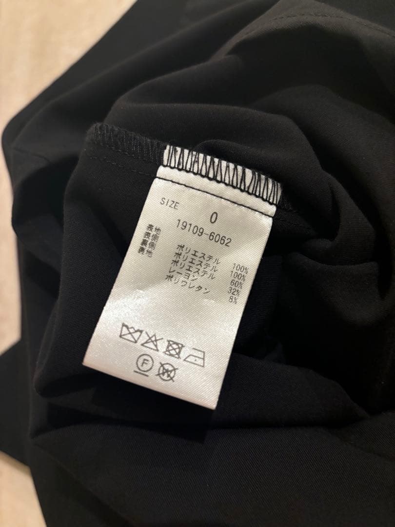 CLANE CONSTRUCTIVE MINI SKIRT ブラック