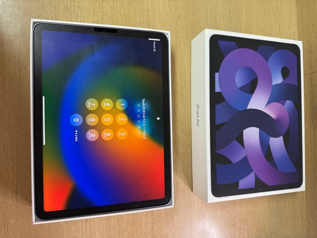 iPad Air 第5世代　パープル　バッテリー容量100