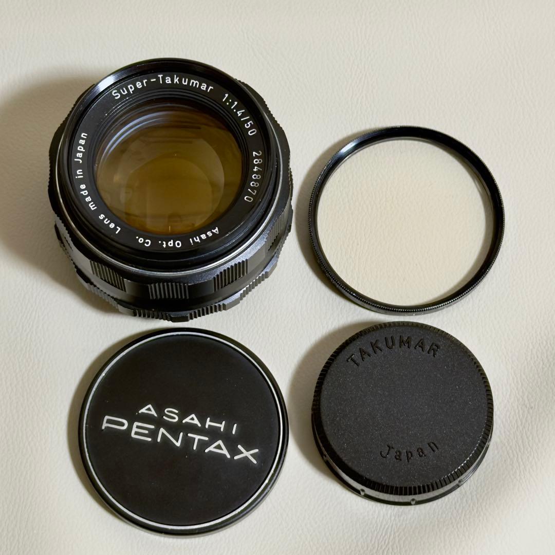 レンズ(単焦点) Asahi Pentax Super-Takumar 50mm F1.4 M42