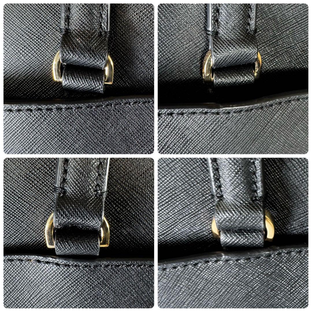 【極美品】TORY BURCH トリーバーチ　ビジネスバッグ　トートバッグ　黒