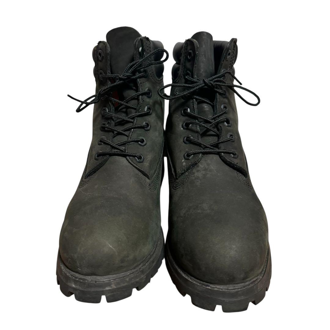 【28cm✨】timberland 6インチダブルカラー ブーツ ブラック