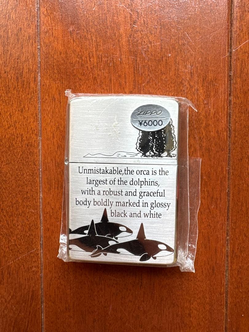 zippoライター　シャチ