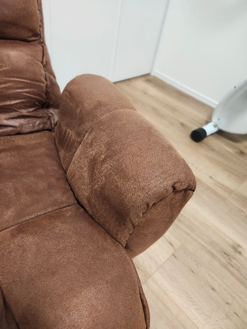 リクライニングチェア ブラウン