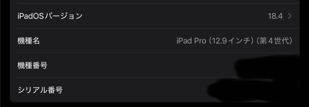 12.9 iPad Pro 第4世代 Wi-Fi 128GB シルバー