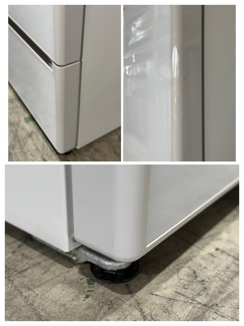 日立 5ドア冷蔵庫 401L R-S40K-XW 右開き 2020年製