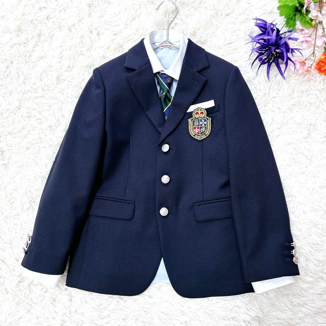 ほぼ未使用品✨ワルツバイビームスデザイン 入学式 豪華6点セット スーツ 130