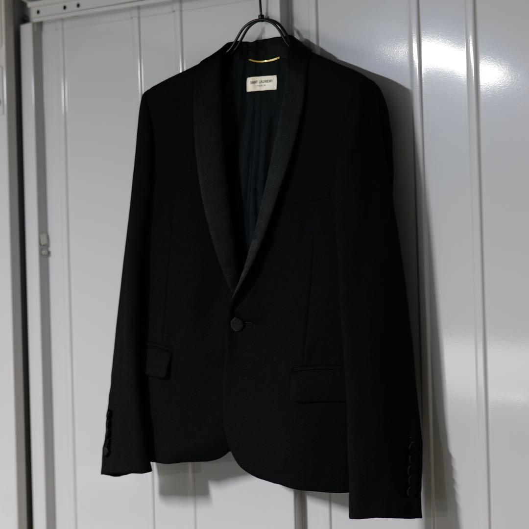 2012 saint laurent スモーキングジャケット グッチタグ