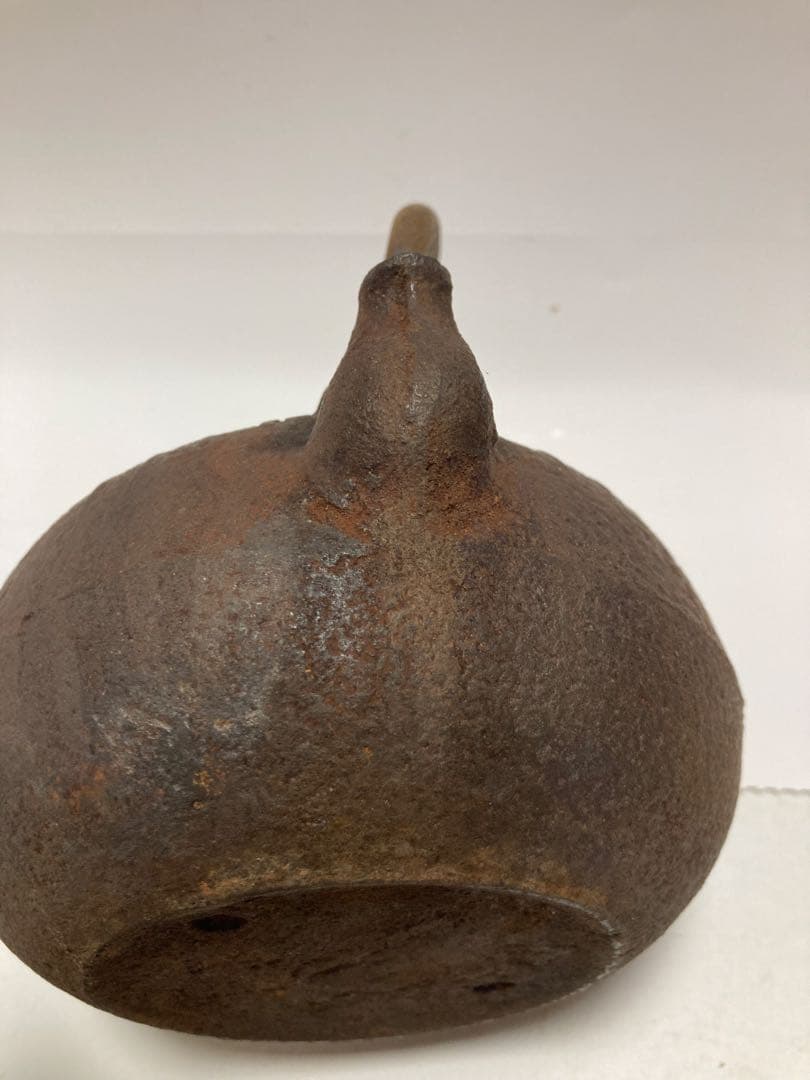 明治期龍文堂急須ミニ鉄瓶