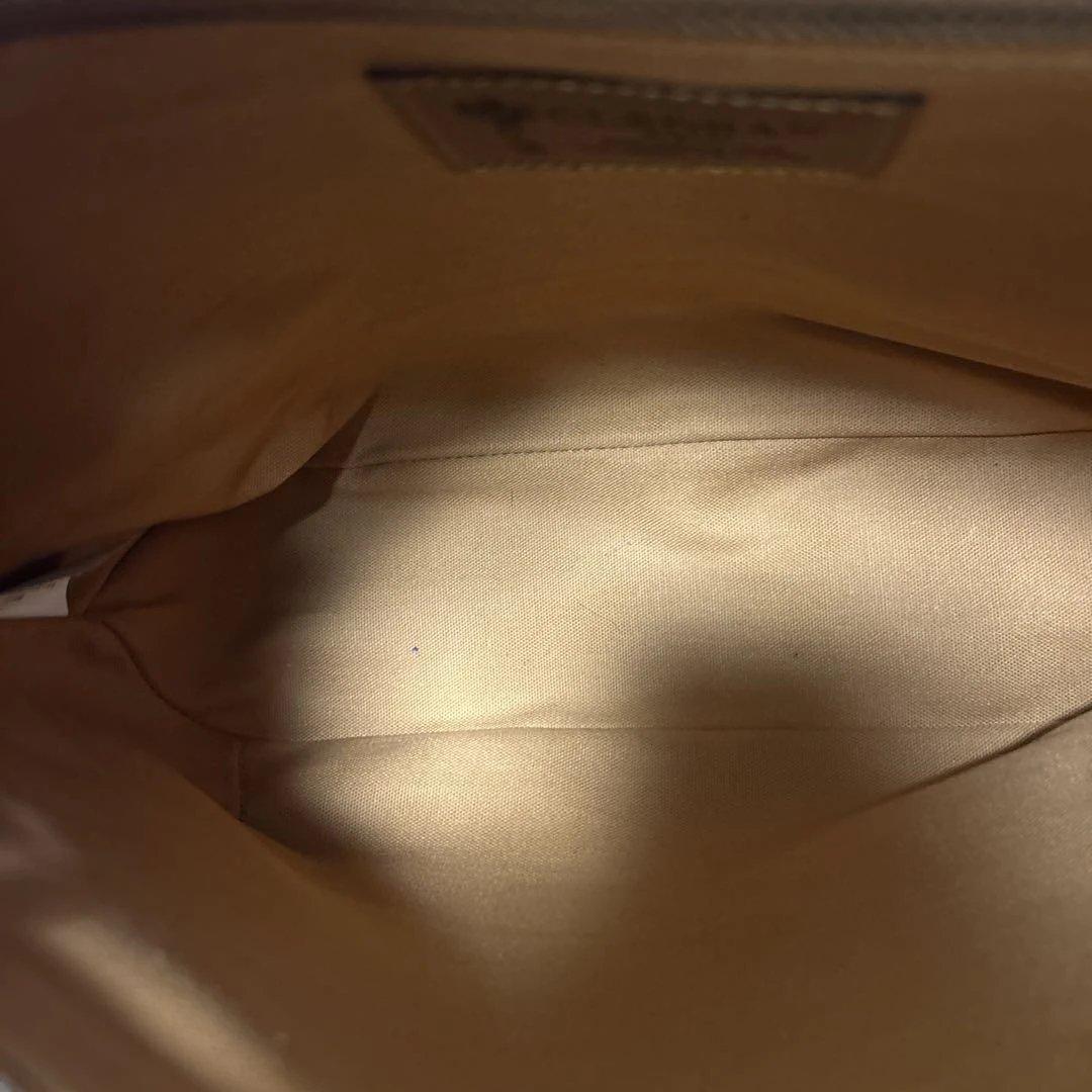 【極美品】クレドラン マルシェリュック ブラウン　レザー