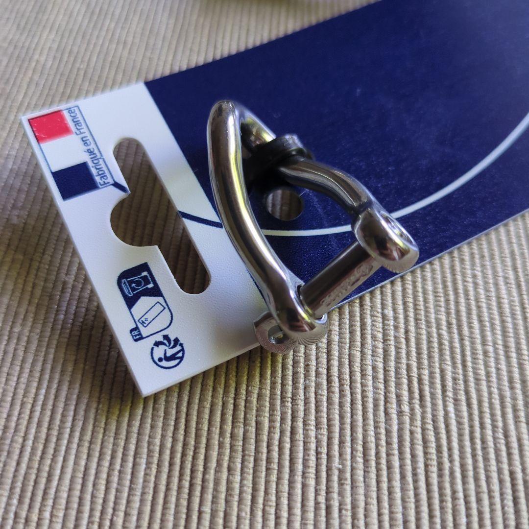 WICHARD ステンレス スイブル・スナップシャックル キーホルダー