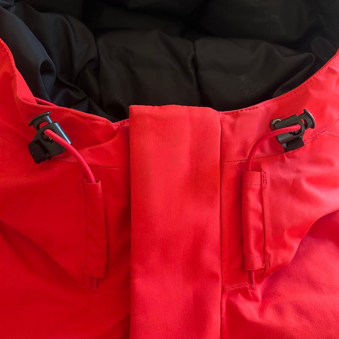 【希少】　ザノースフェイス 　ダウン　スキーウェア　キッズ　120 レッド