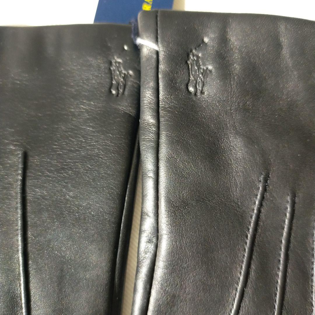 【新品】Polo Ralph Lauren ブラック手袋ラルフローレン
