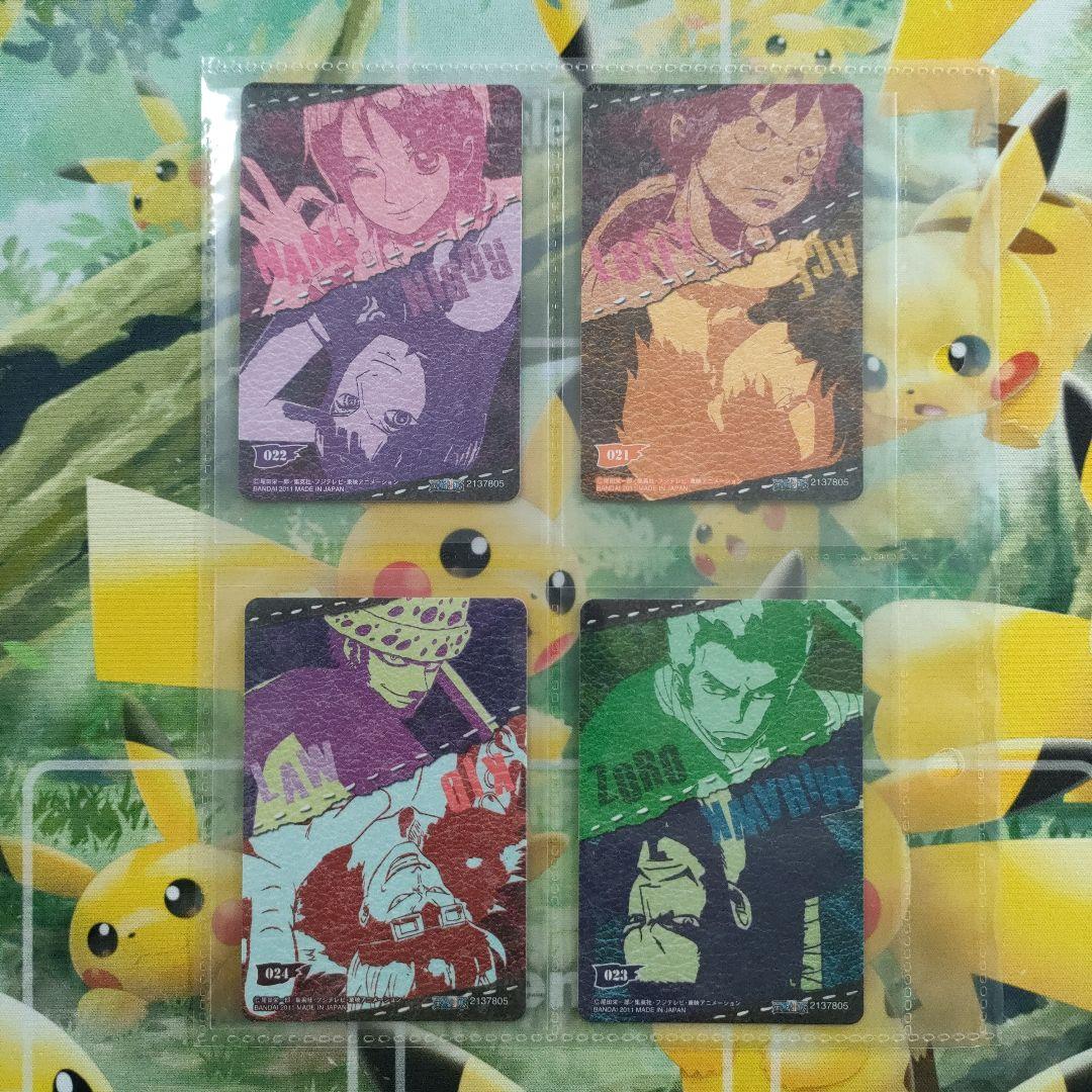 ワンピース キャラメルポップコーン メモリアルログカード 3rdコンプセット