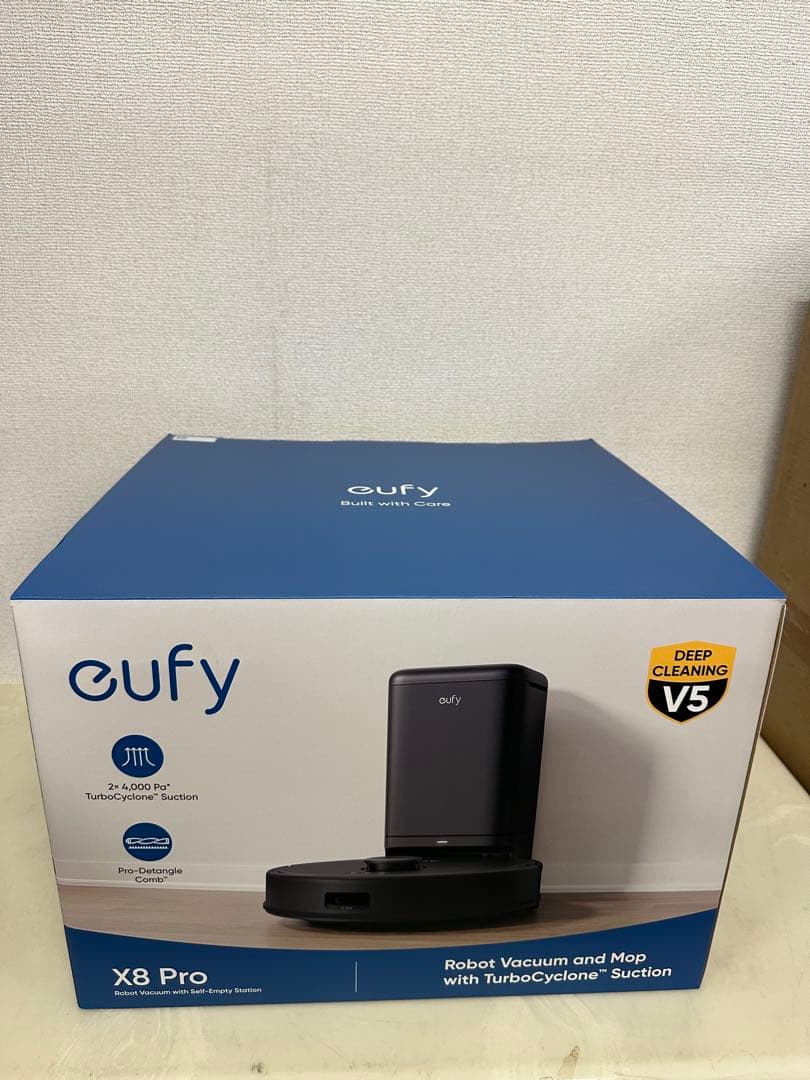 未開封！　Eufy X8 Pro with Self Empty Station