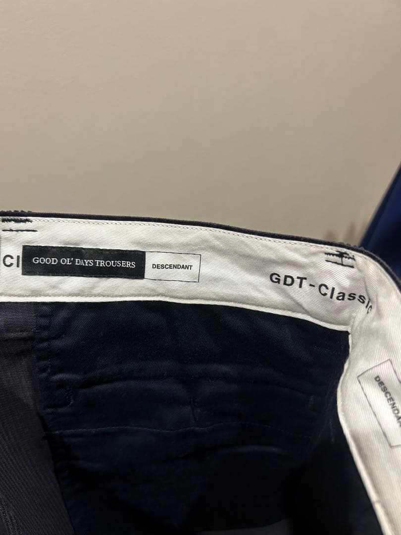 パンツ DESCENDANT DC-6 GDT CORDUROY TROUSERS 2
