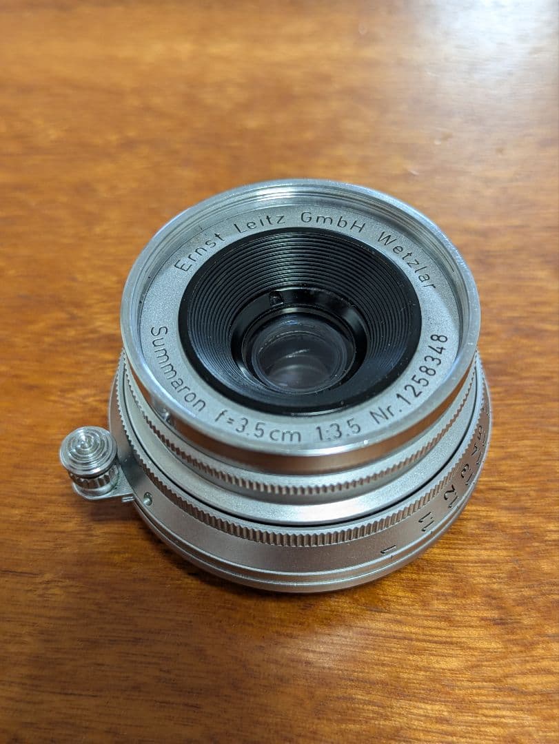 Summaron 35mm F3.5 Mマウントレンズ