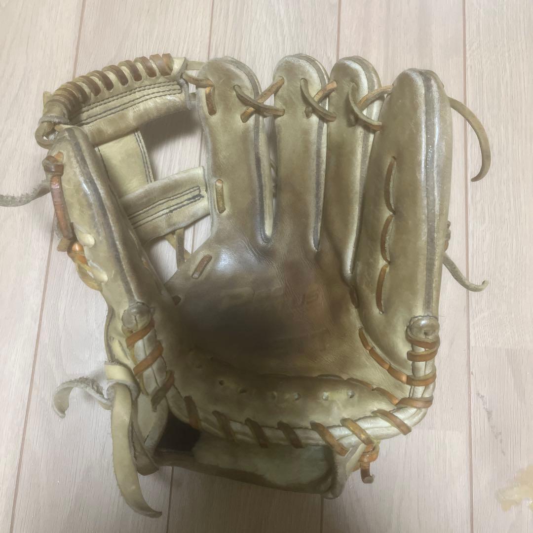 ZETTベージュ オーダー硬式グローブ