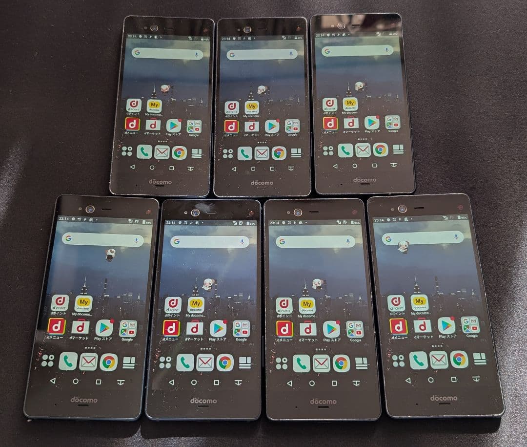 【中古】富士通 arrows NX F-01K 7台セット（ラスト）