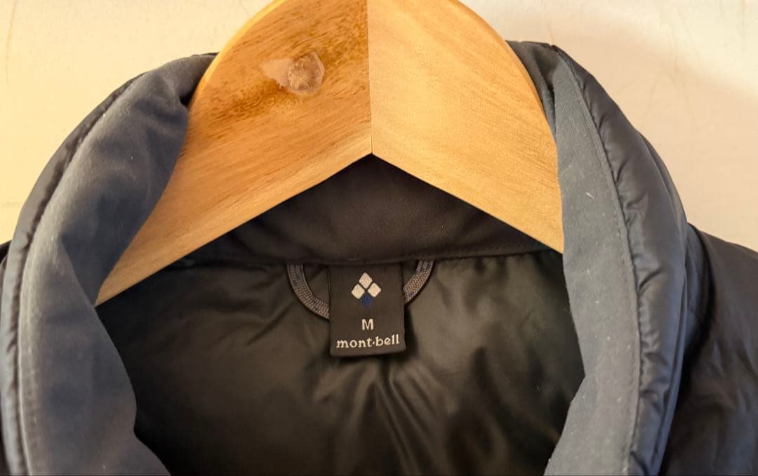 モンベル　ライトアルパインダウンベスト　M 軽量　800FP　EXグースダウン