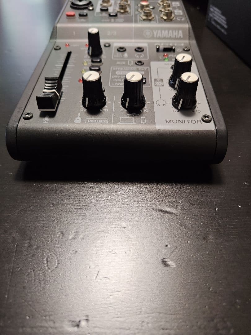 YAMAHA ライブストリーミングミキサー ブラック AG03MK2