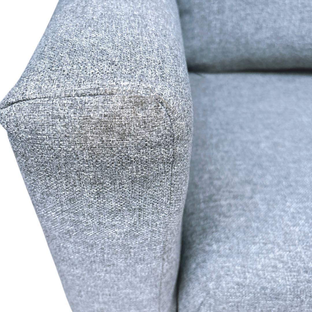 IKEA コアルプ KOARP 1人掛けソファ グレー 背面収納有り