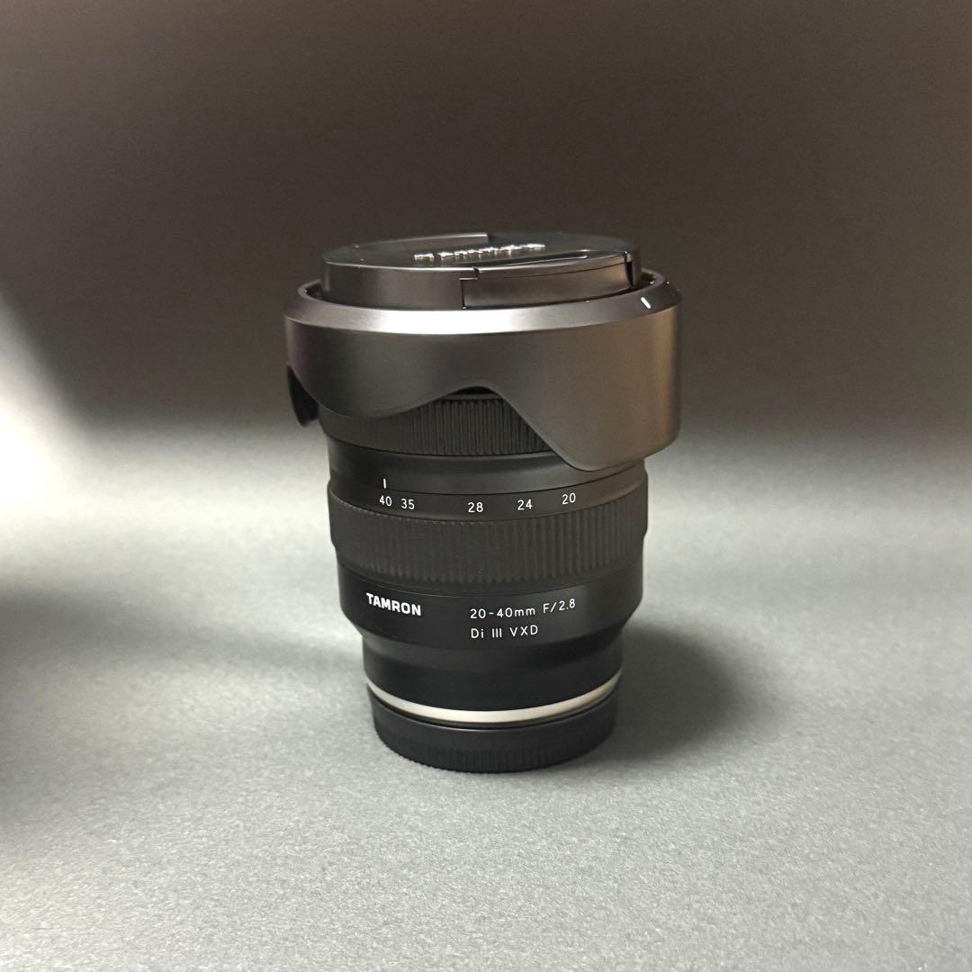 【25年8月購入】TAMRON 20-40mm F/2.8 Di III