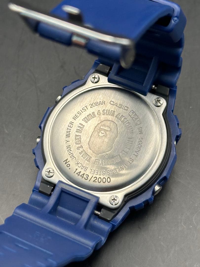 CASIO G-SHOCK DW-5600 BAPE 2000個限定新品