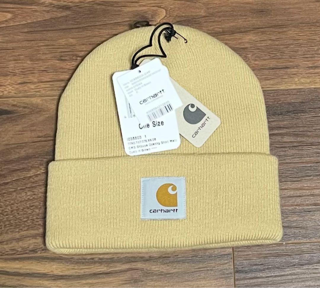 ベージュ ☆ Carhartt Shibuya オープン記念 / ビーニー ☆