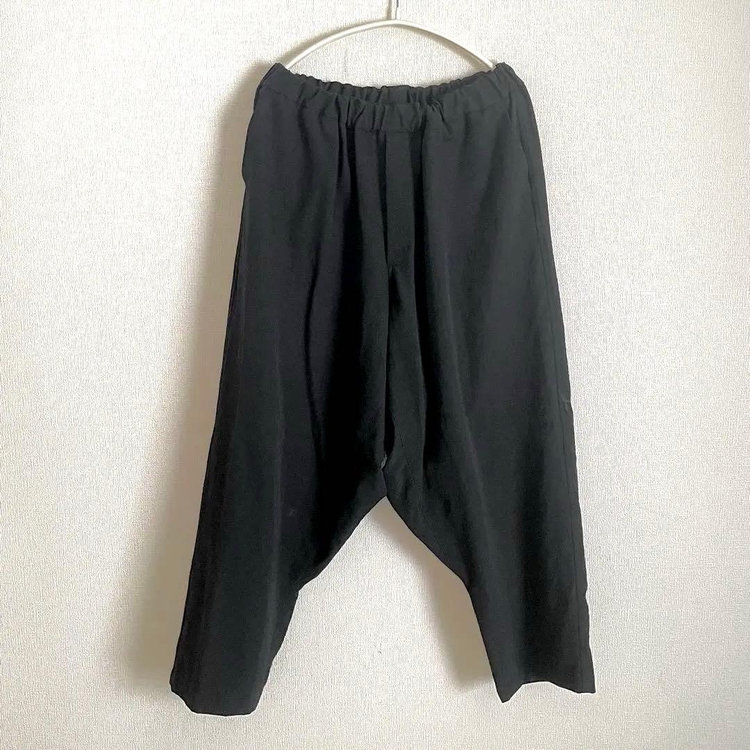 mittan エアータンブルウールパンツ　黒