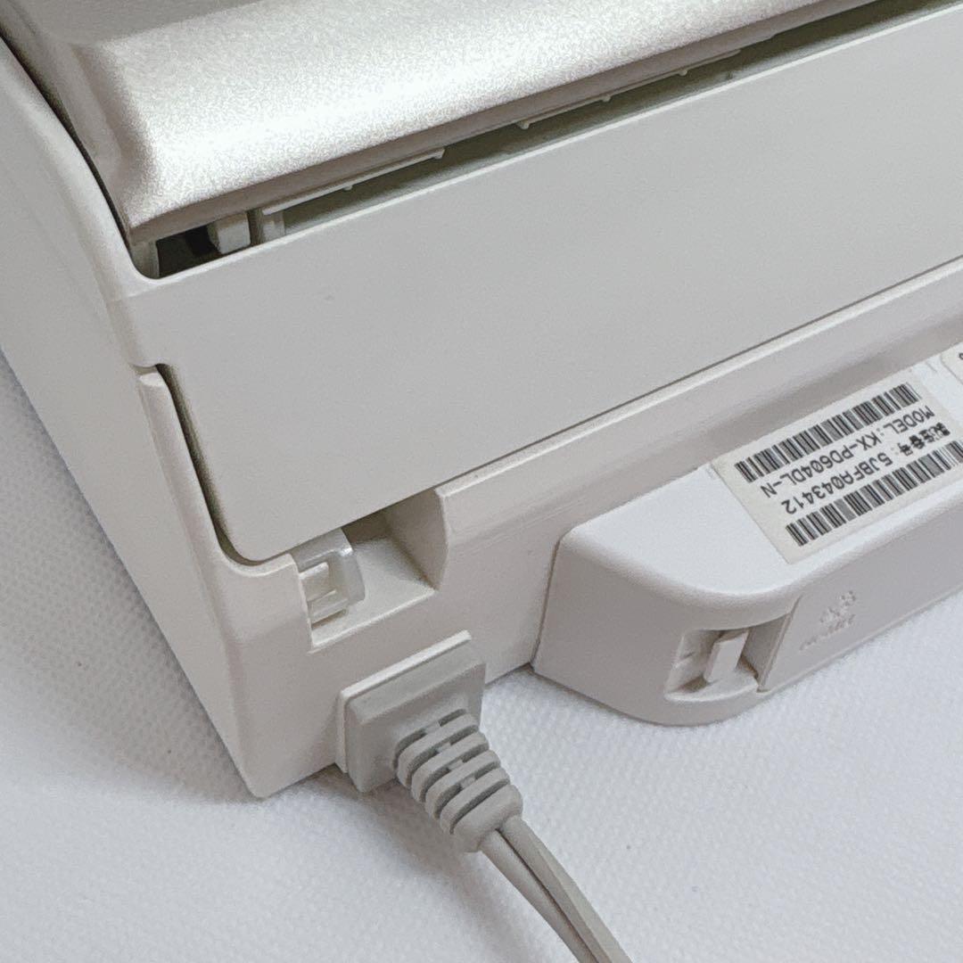 【美品】 子機付き パナソニック 家庭用ファックス 電話機 KX-PD604DL