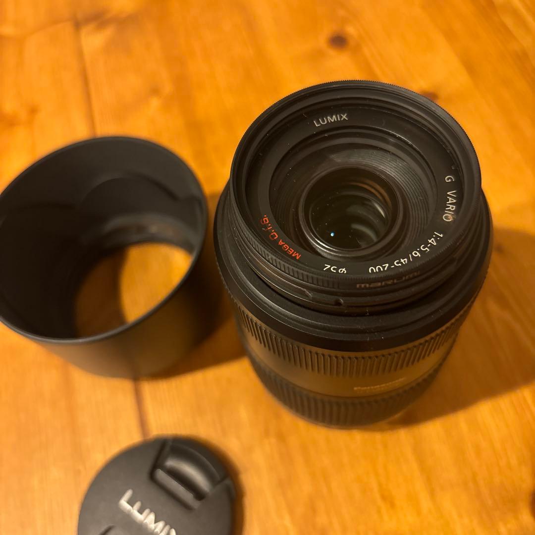レンズ PanasonicLUMIX G VARIO45-200mm カバー袋付
