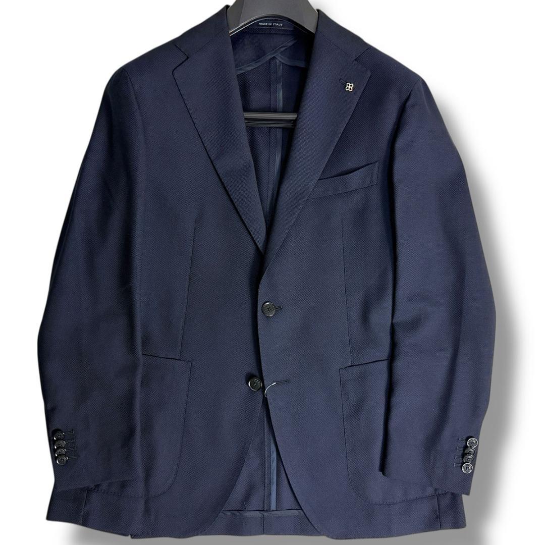 J7040 美品 タリアトーレ モンテカルロホップサックジャケット ネイビー48